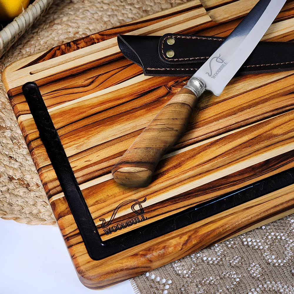 Kit Churrasco Premium com Faca | Presente Ideal para Churrasqueiro