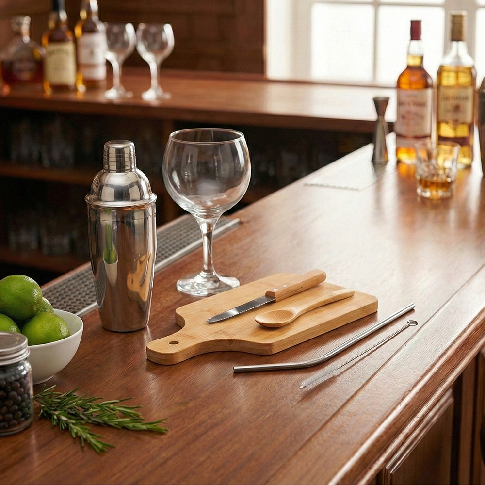 Kit Gin Presente | 7 Peças para Drinks