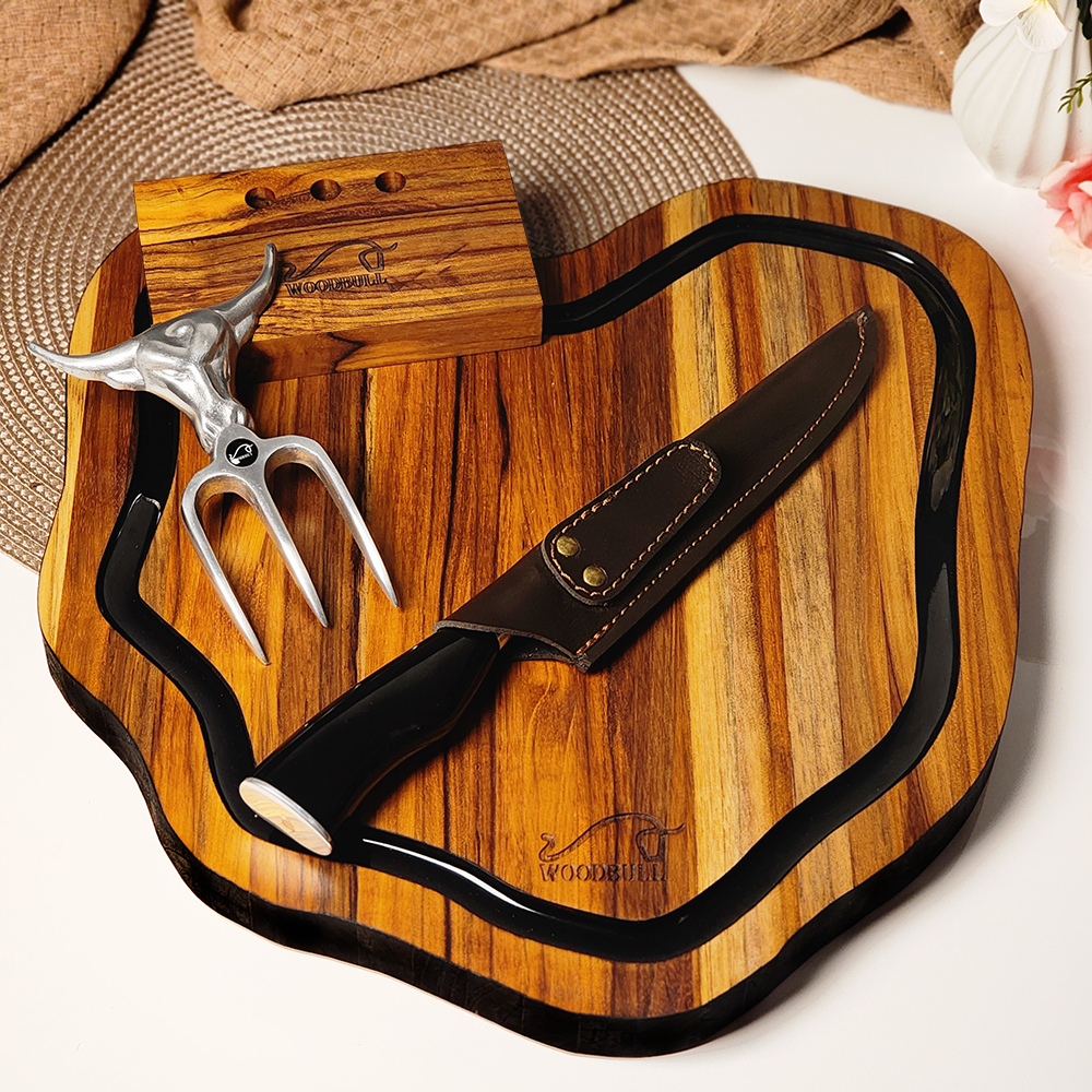 Kit para Churrasco Personalizado Origens Black