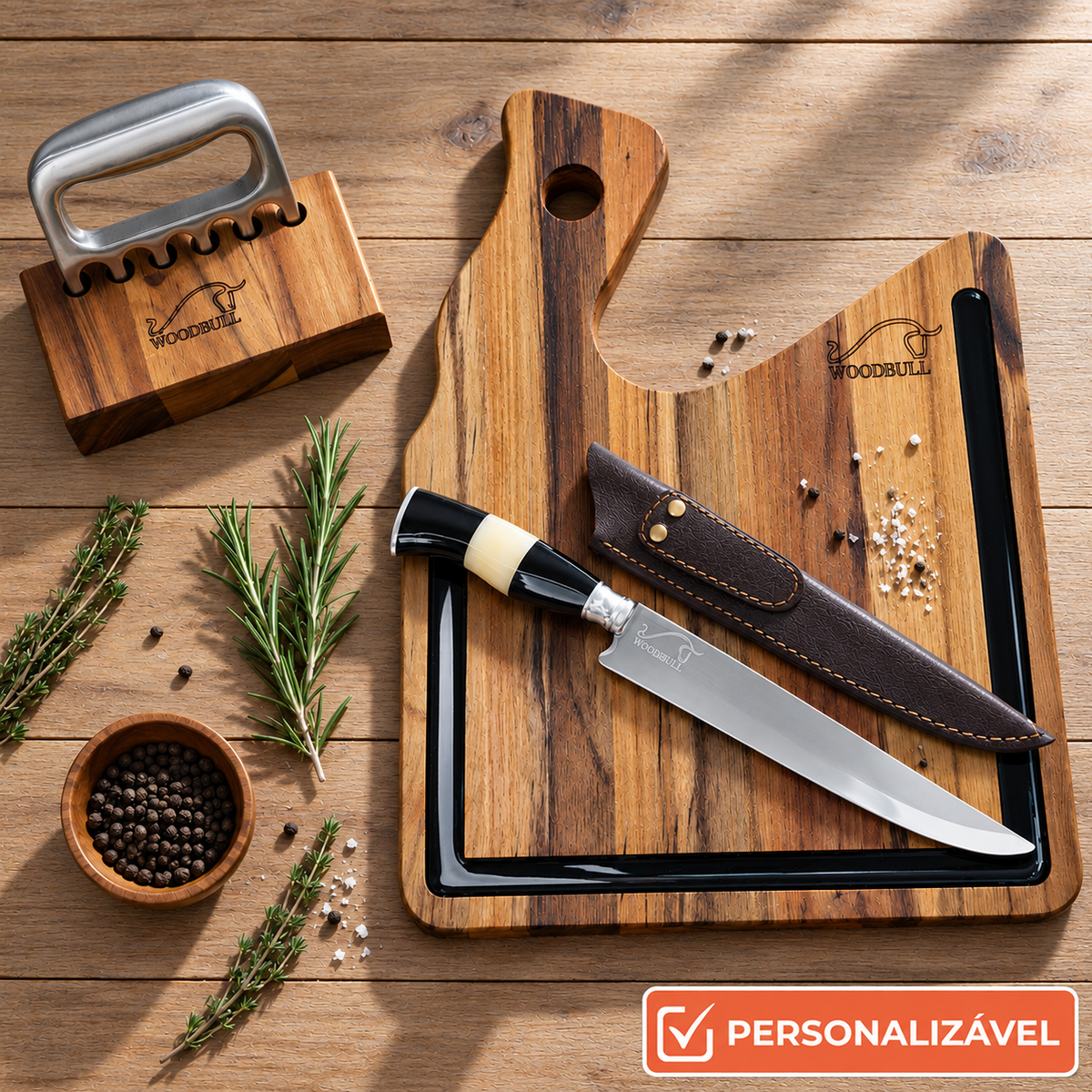 Kit Churrasco Personalizado Life BBQ Supreme