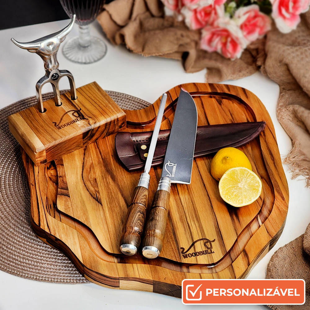 Kit Churrasco Personalizado Artesanal Origens