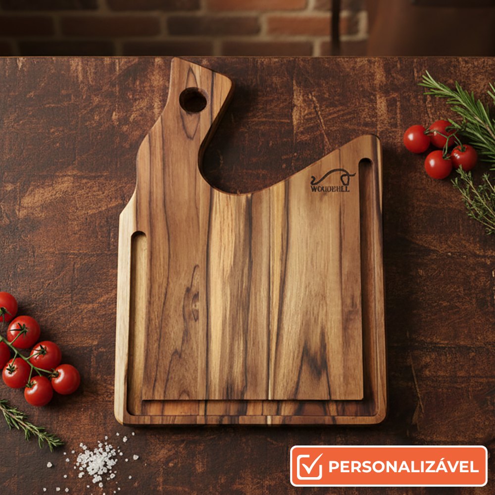 Tábua de Churrasco Personalizada Life Bbq