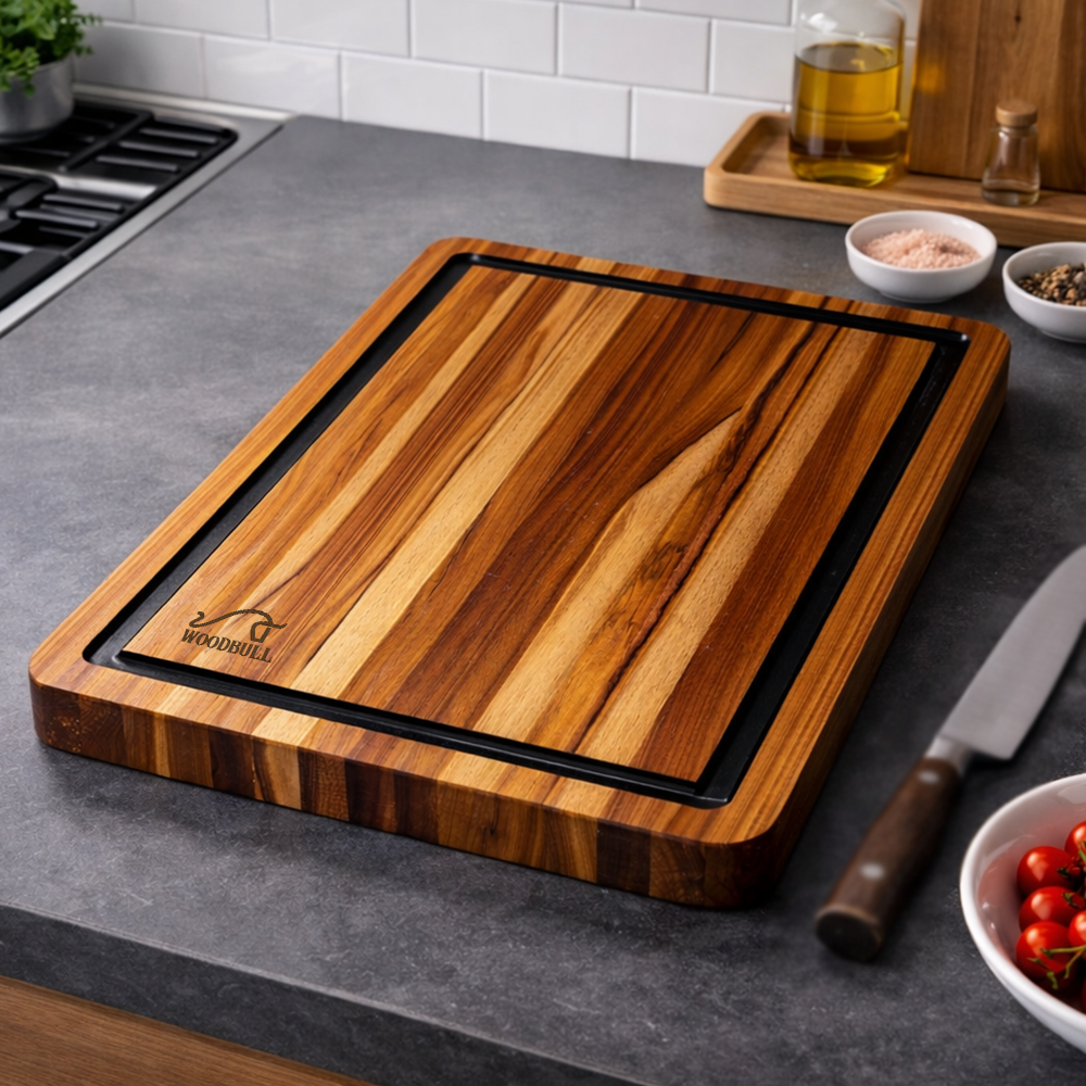 Tábua de Churrasco Personalizada Traditional Bbq Black