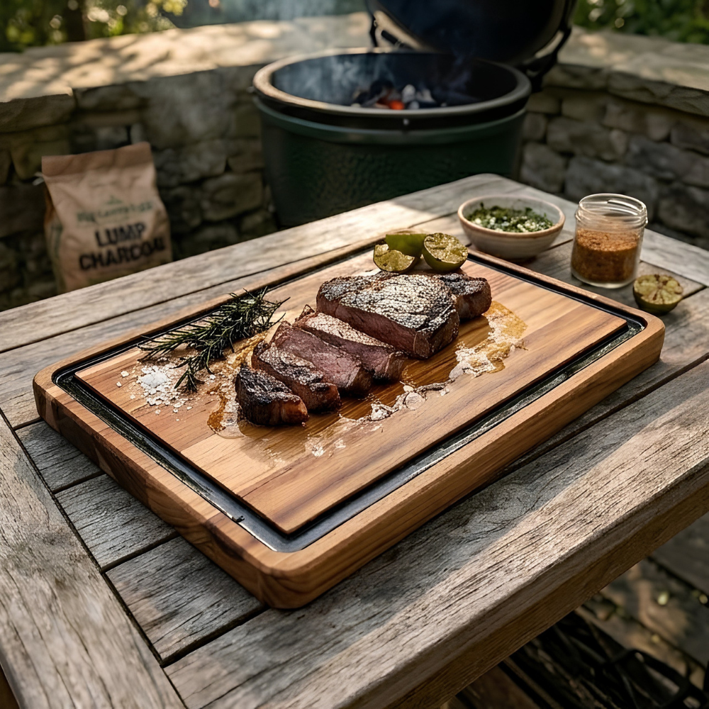 Tábua de Churrasco Personalizada Traditional Bbq Black
