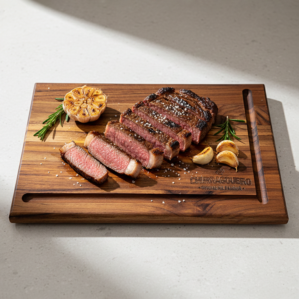 Tábua de Churrasco Personalizada Churrasqueiro Oficial da Família