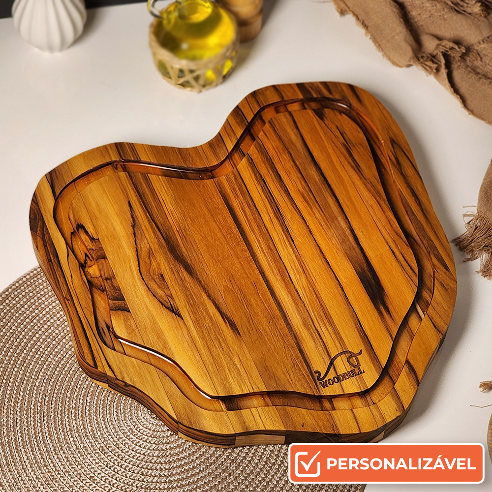 Tábua de Churrasco Personalizada Rústica Origens