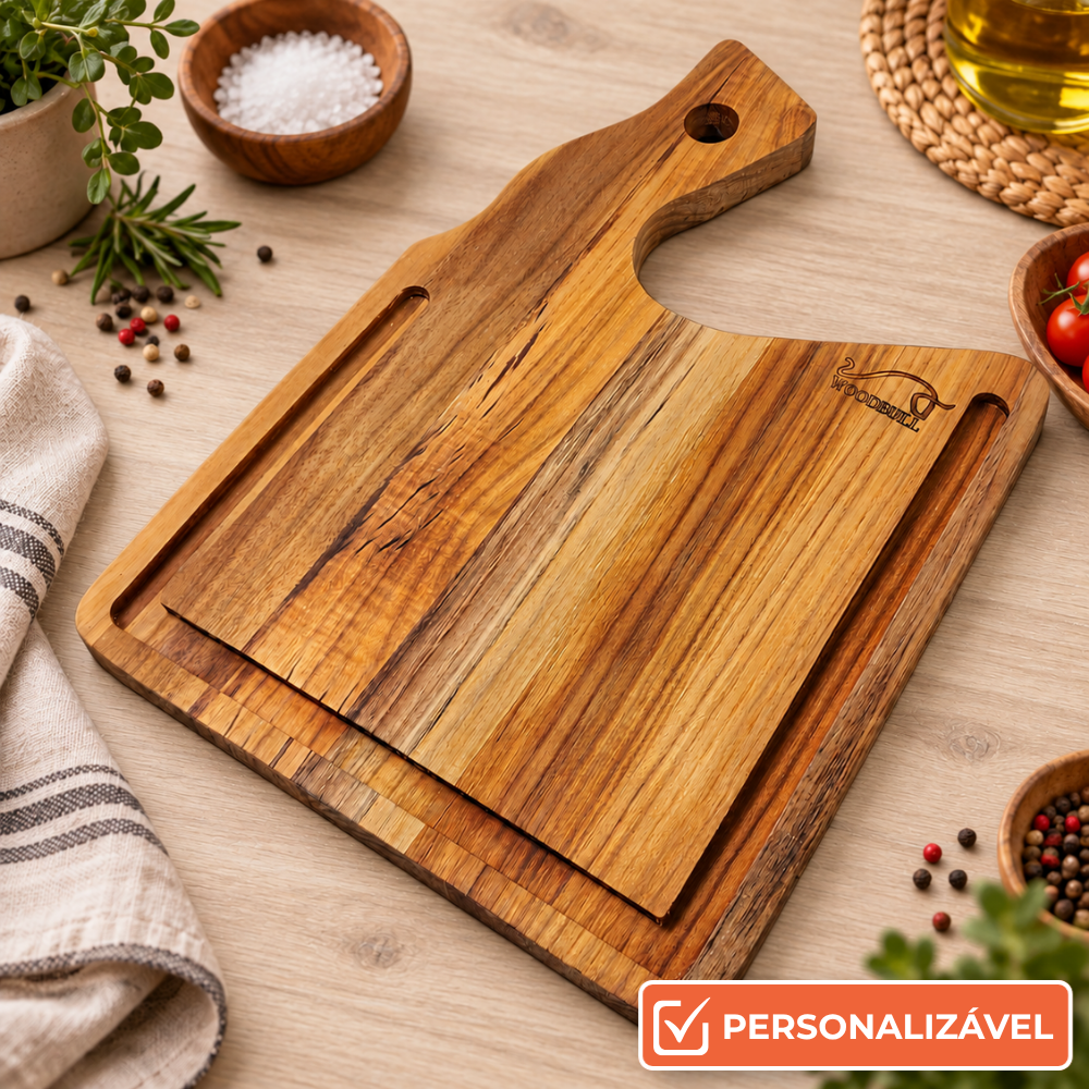 Tábua de Churrasco Personalizada Life Bbq