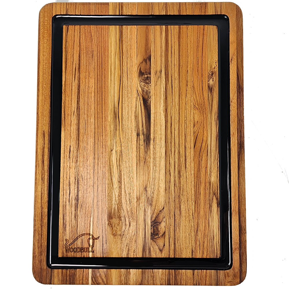 Tábua de Churrasco Personalizada Traditional Bbq Black