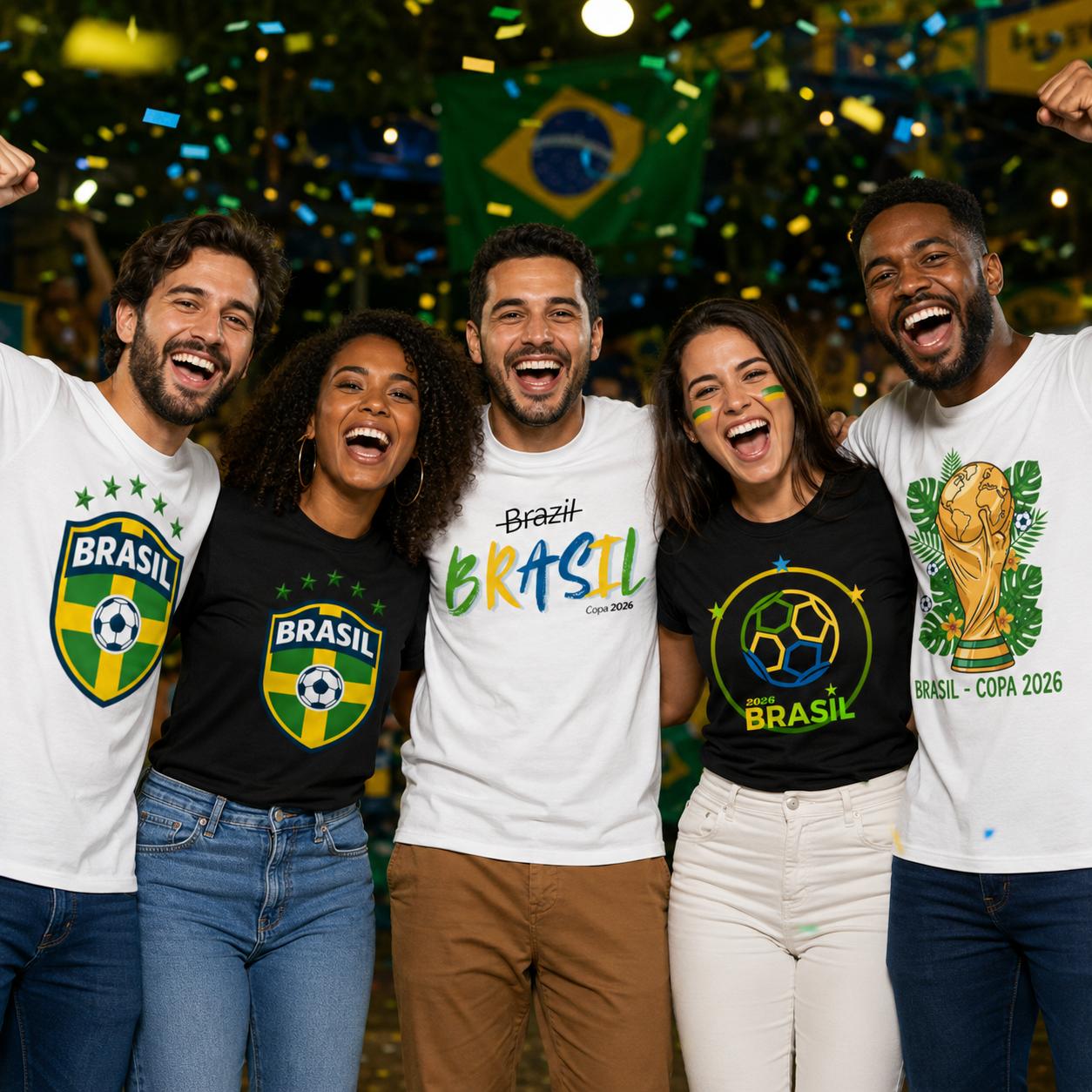 Camiseta Especial Copa do Brasil | Estilo para Torcer