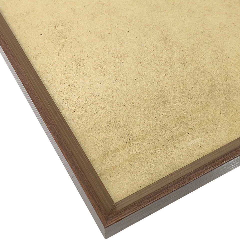 Moldura Personalizada com Foto 29x7x42cm | Com Vidro  |  Chanfrada Inclinada