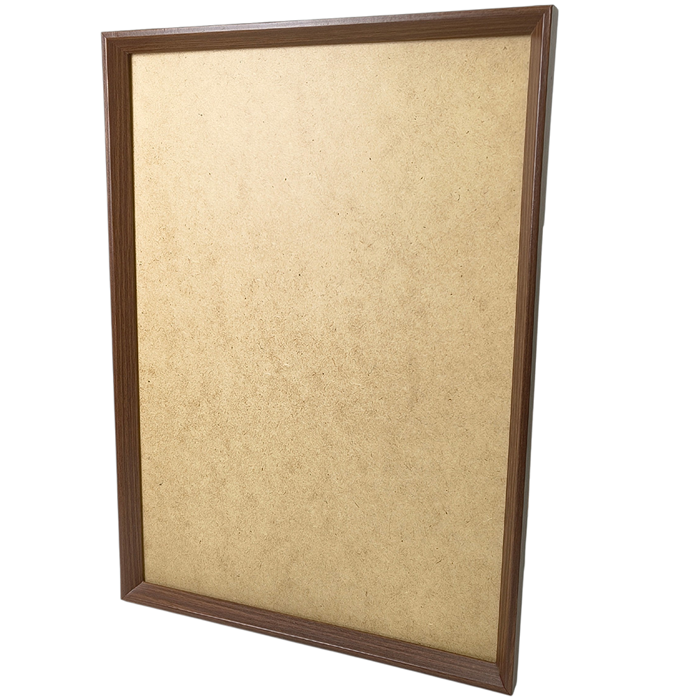 Moldura Personalizada com Foto 29x7x42cm | Com Vidro  |  Chanfrada Inclinada