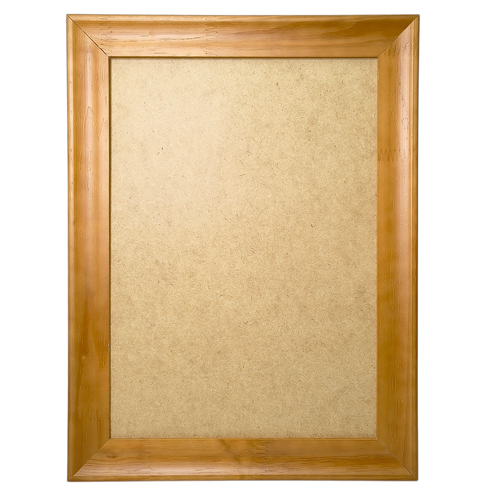 Moldura Personalizada com Foto 29x7x42cm  | Envernizada| Com Vidro  | Mel