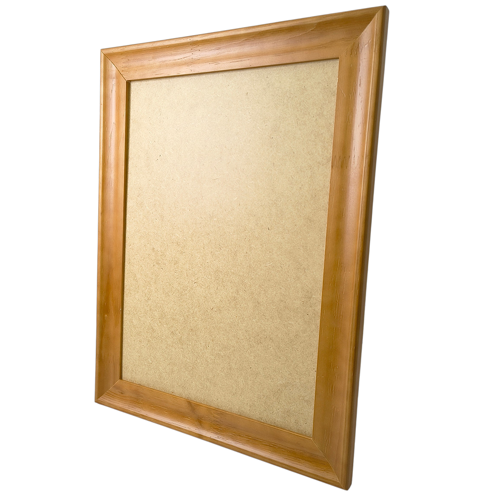 Moldura Personalizada com Foto 29x7x42cm  | Envernizada| Com Vidro  | Mel