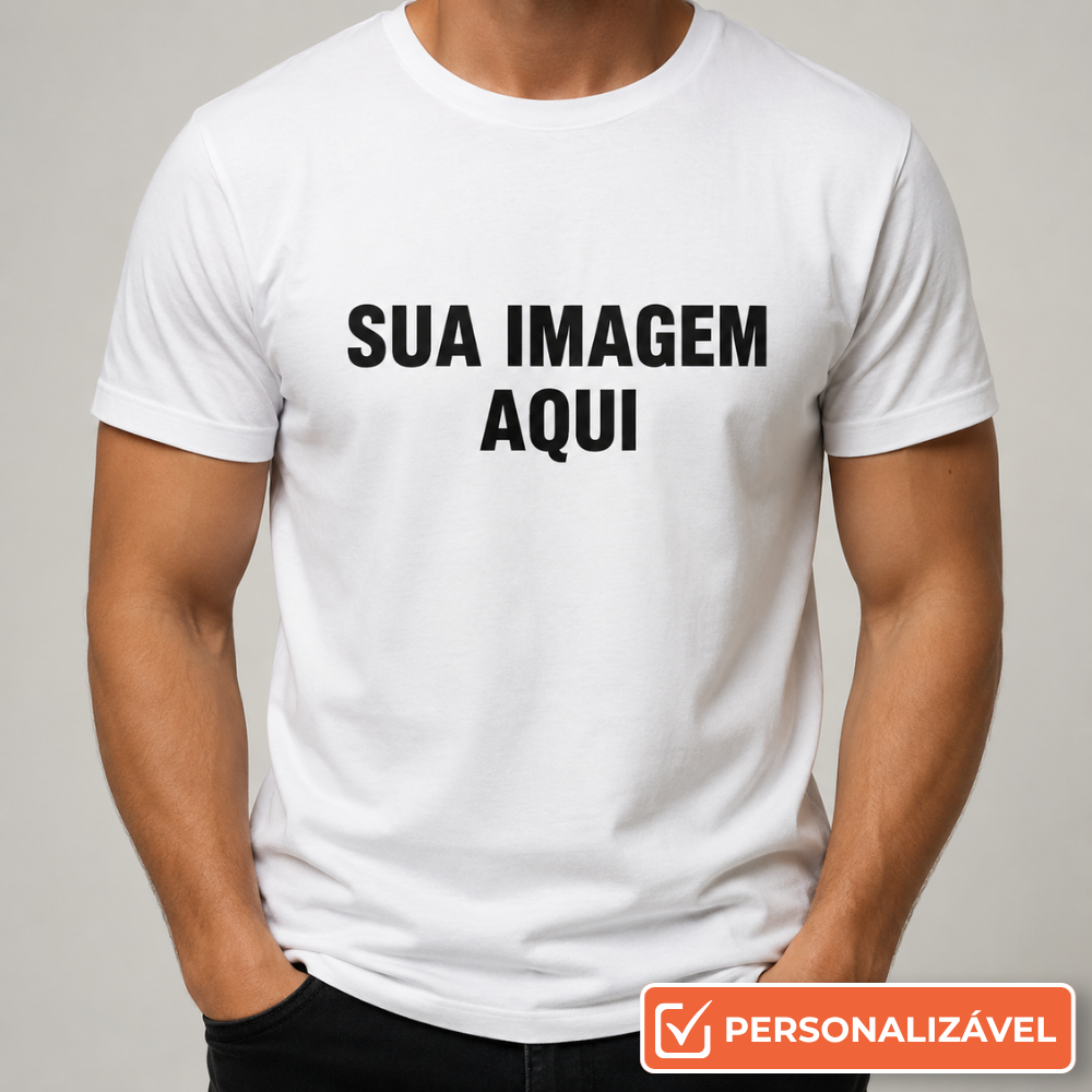 Camiseta Personalizada com Estampa Exclusiva | Presente Criativo